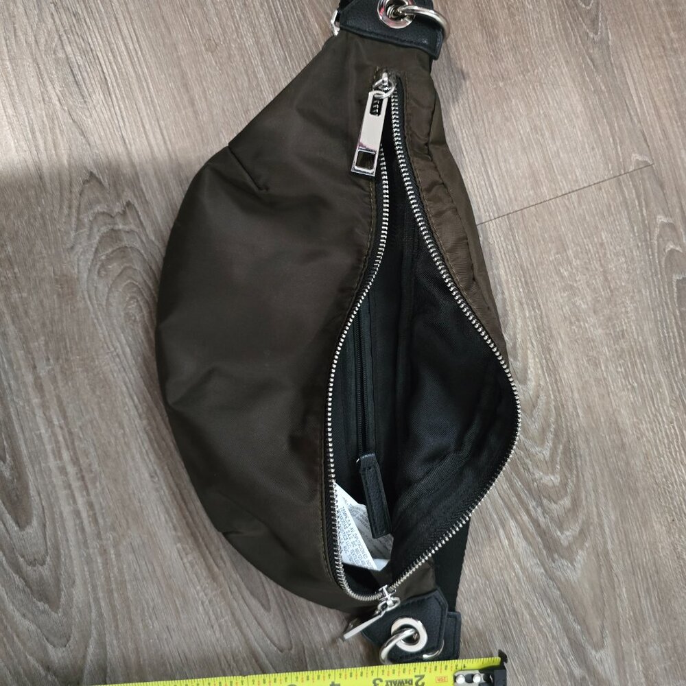 Zara Nylon Belt Bag Olive Green - Picture 7 of 7